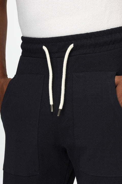 Relax Fit Sweat Pants Dark Blue