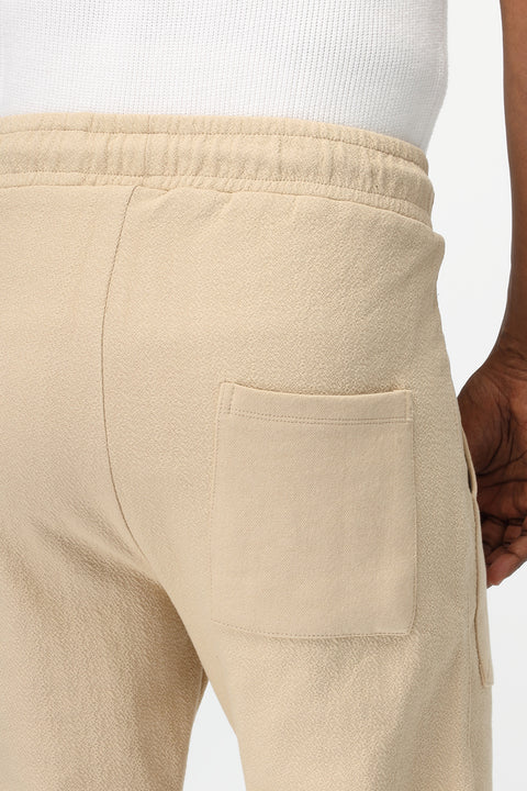 Relax Fit Sweat Pants Beige