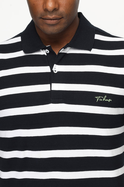 Polo Shirt Regular Fit Dark Blue