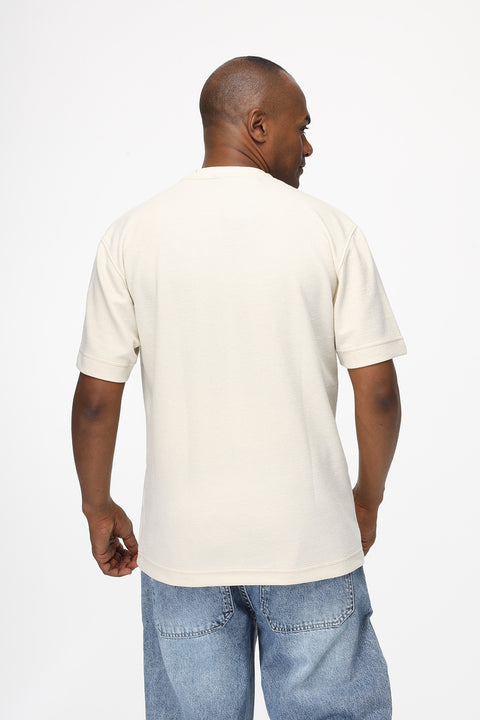 Relax Fit T-Shirt Beige