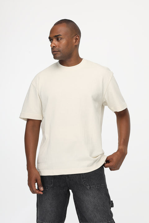 Relax Fit T-Shirt Beige