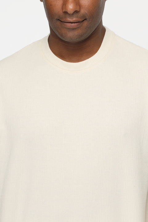 Relax Fit T-Shirt Beige