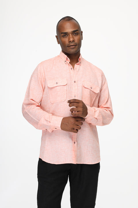 Regular Fit Shirt Orange