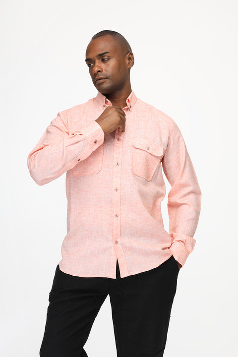 Regular Fit Shirt Orange