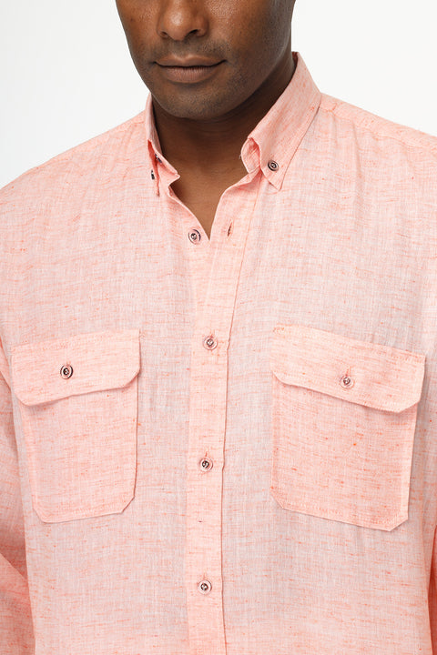 Regular Fit Shirt Orange