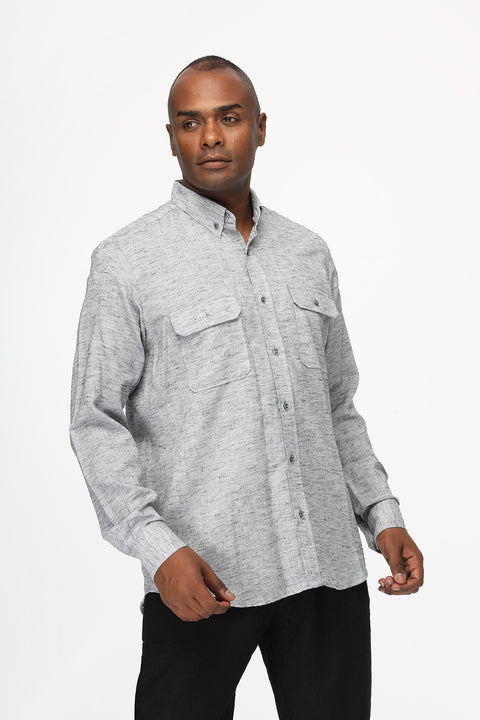 Regular Fit Shirt Gray