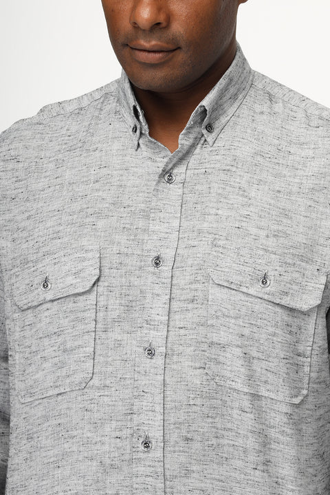 Regular Fit Shirt Gray