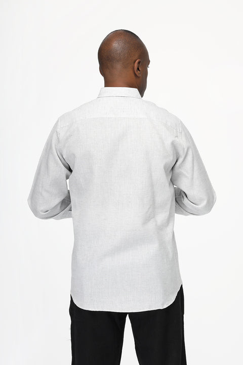 Regular Fit Shirt Light Gray