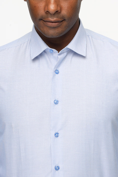 Slim Fit Shirt Light Blue