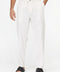 Regular Fit Cotton Linen Trousers Off White