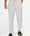 Regular Fit Cotton Linen Trousers Light Gray