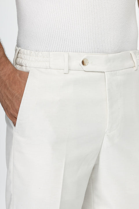 Regular Fit Classic Pants Beige