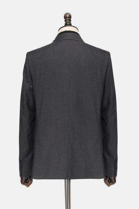 Slim Fit Suit Gray