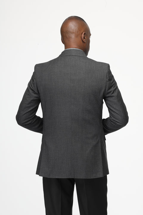 Slim Fit Suit Gray