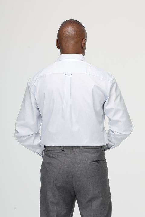 Regular Fit Shirt Oxford Light Blue 100% Cotton