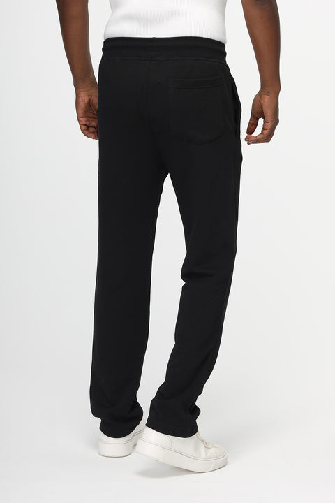 Regular Fit Sweat Pants Black