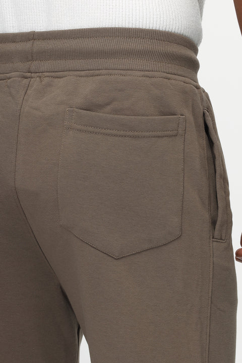 Regular Fit Sweat Pants Brown