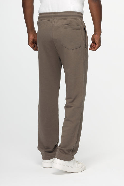 Regular Fit Sweat Pants Brown