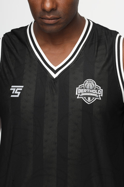 Regular Fit Sports T-Shirt Black