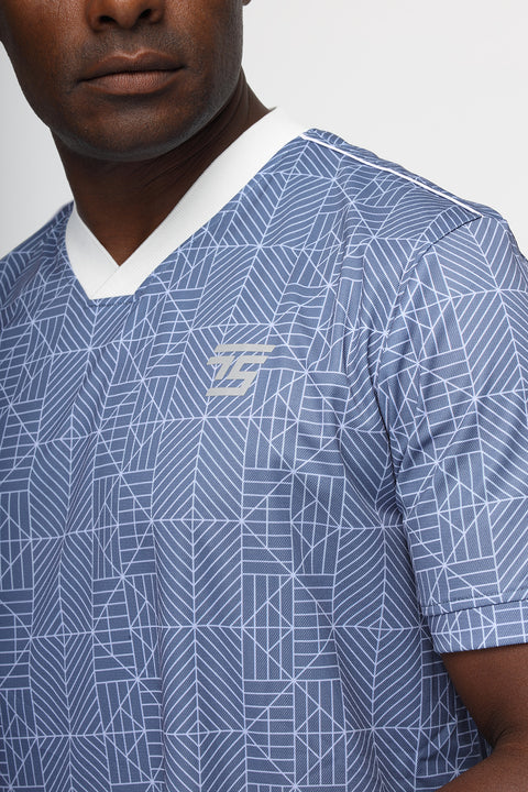 Regular Fit Sports T-Shirt Blue