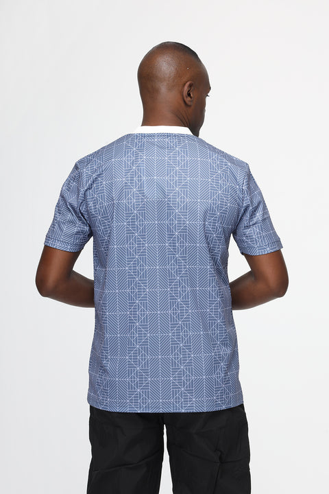 Regular Fit Sports T-Shirt Blue