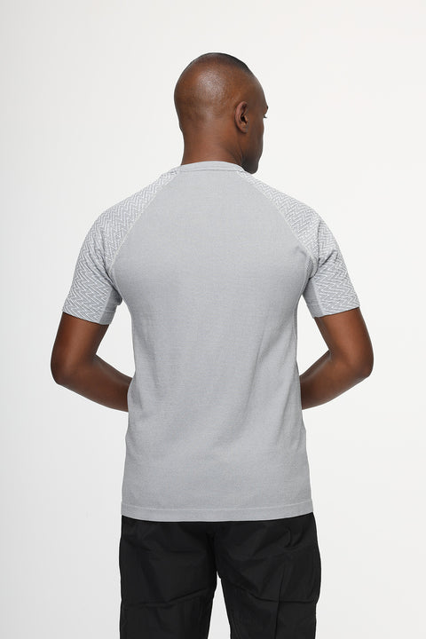 Regular Fit Sports T-Shirt Gray