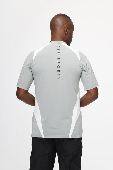 Regular Fit Sports T-Shirt Gray