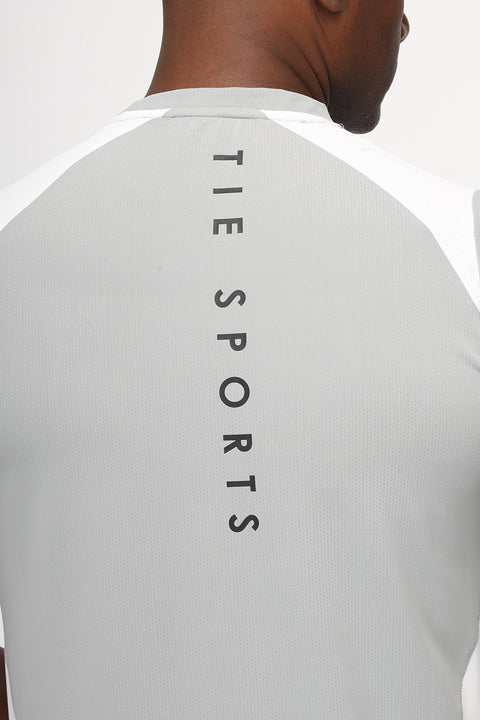 Regular Fit Sports T-Shirt Gray