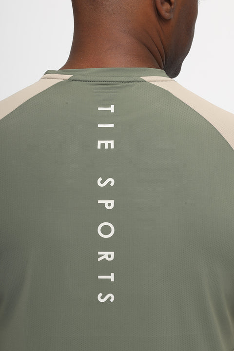 Regular Fit Sports T-Shirt Green
