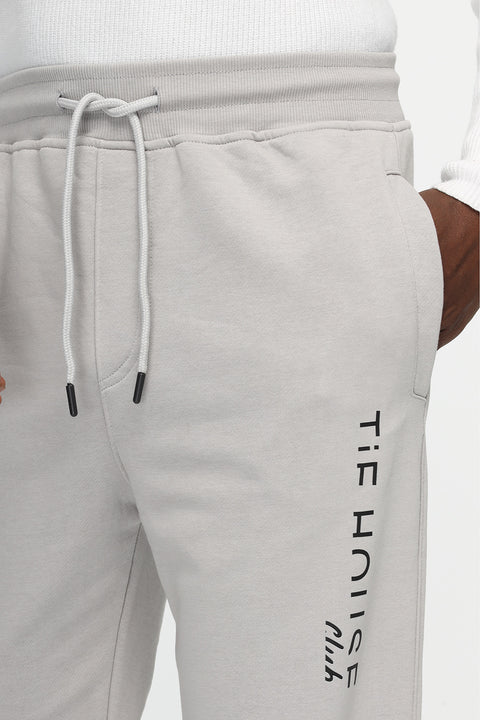 Regular Fit Sweat Pants Light Gray