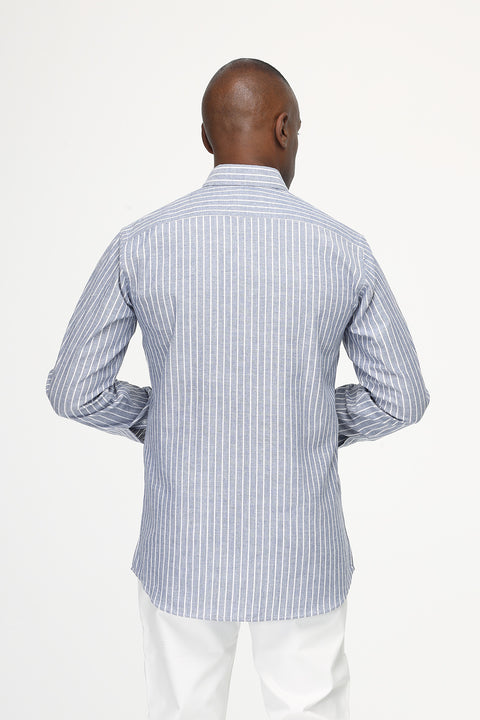 New Fit Shirt Dark Blue