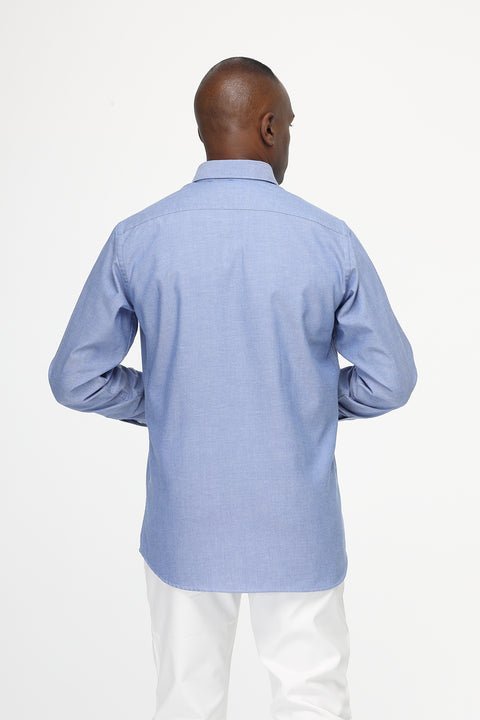 New Fit Shirt Oxford Blue