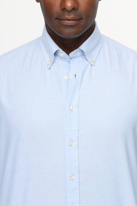 New Fit Shirt Oxford Light Blue