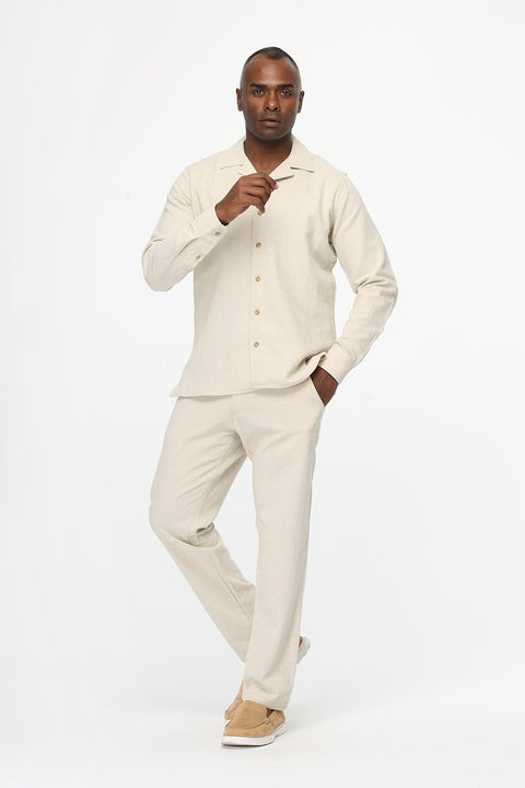 Regular Fit Set Beige