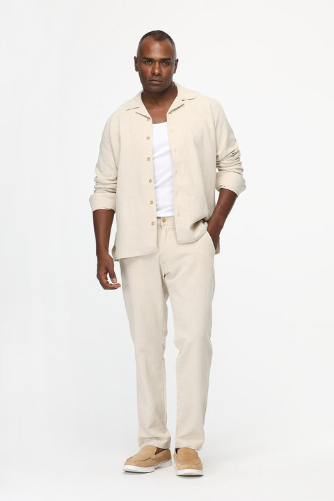 Regular Fit Set Beige