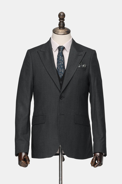 Slim Fit Suit Green