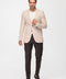 Slim Fit Suit Beige
