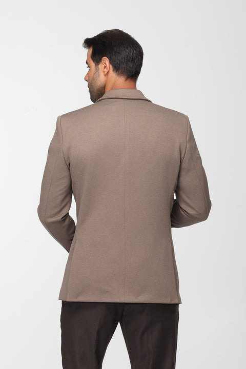 Slim Fit Blazer Brown
