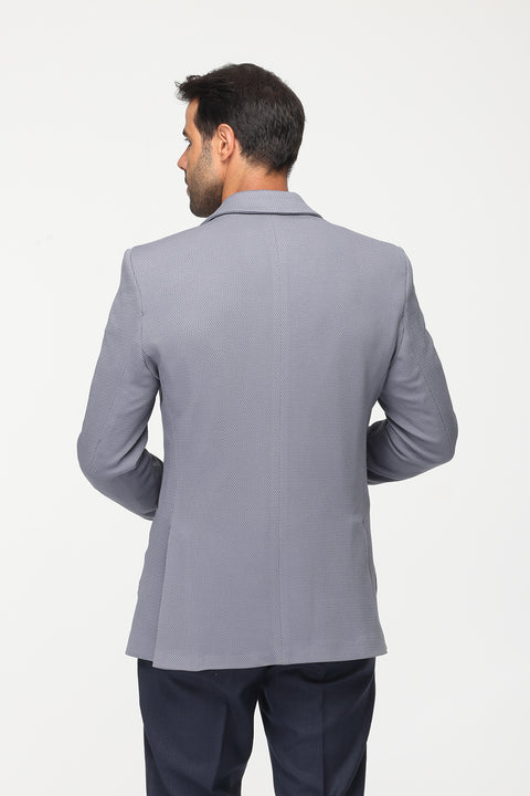Slim Fit Blazer Blue