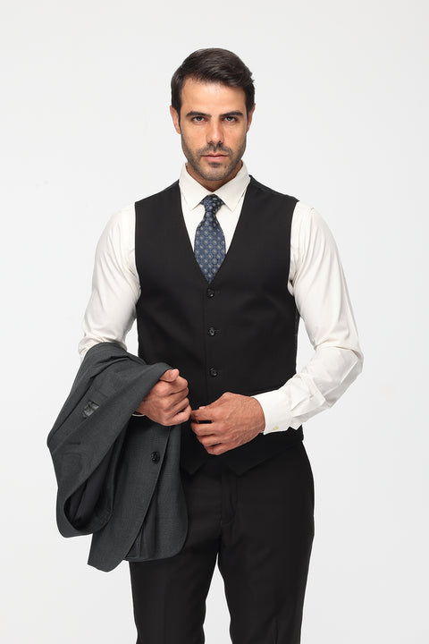 Slim Fit Suit Green