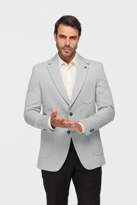 Slim Fit Blazer Light Green