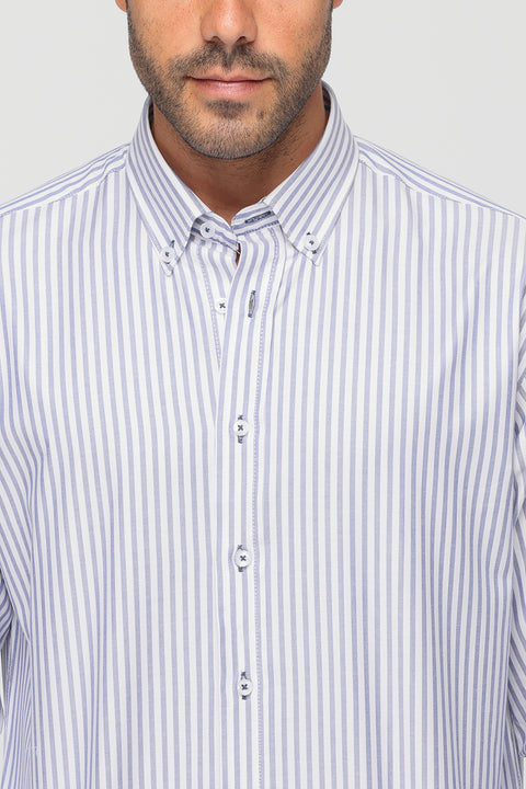 Regular Fit Shirt Blue