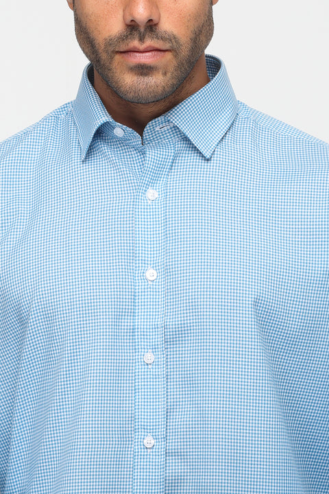Regular Fit Shirt Turquoise