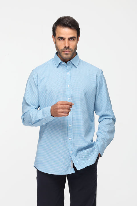 Regular Fit Shirt Turquoise