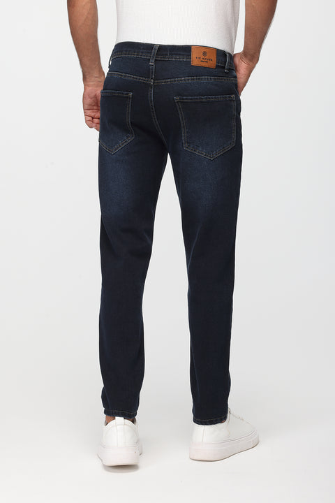 Slim Fit Trousers Jeans Dark Blue