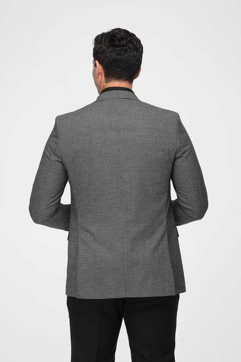 Slim Fit Suit Gray