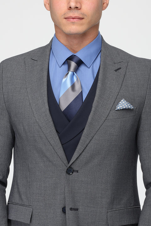 Slim Fit Suit Blue