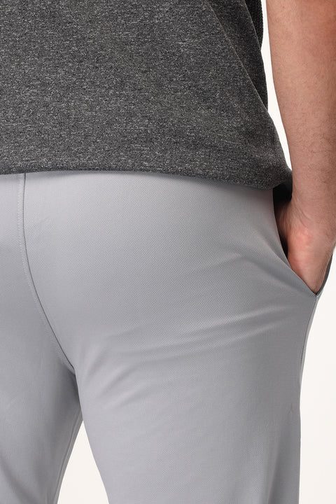 Regular Fit Sports Pants Gray