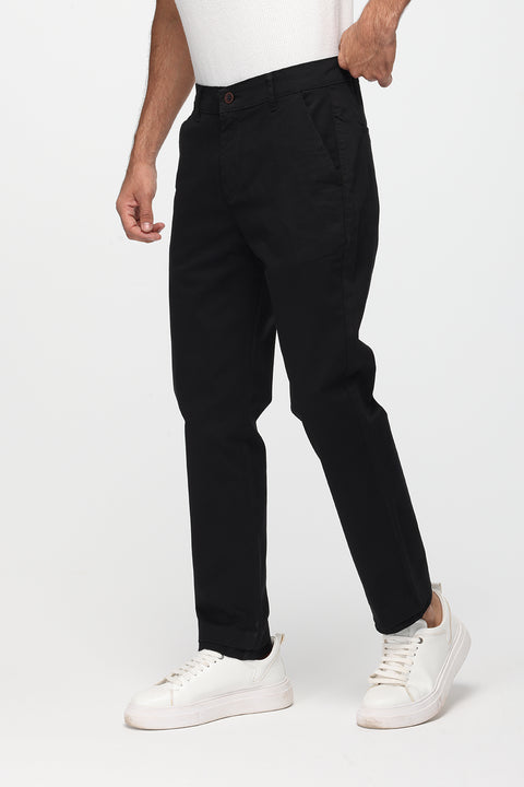 Slim Fit Chino Black