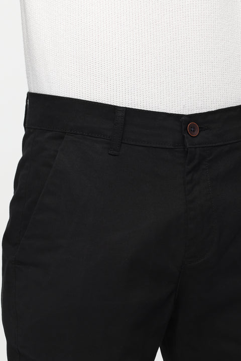 Slim Fit Chino Black